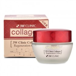 Регенерирующий крем для лица с коллагеном 3W CLINIC Collagen Regeneration Cream - 60 мл