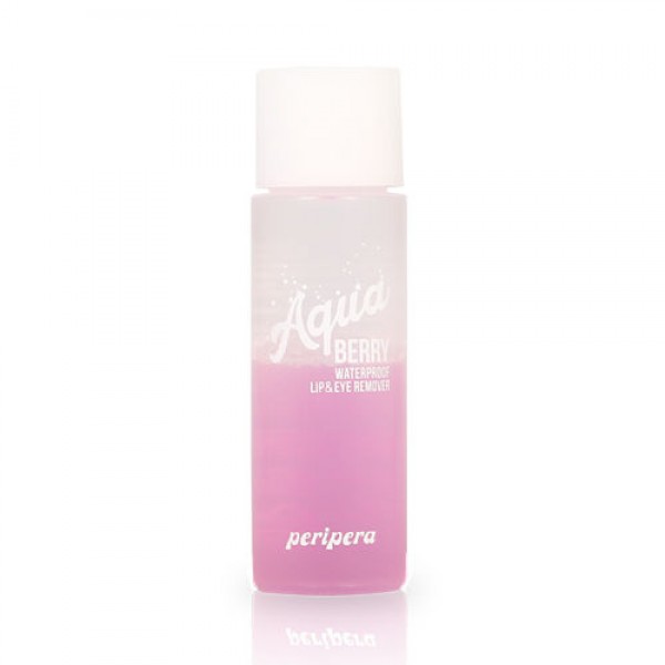 Ягодное средство для удаления макияжа PERIPERA Aqua Berry Waterproof Lip & Eye Remover 100 мл