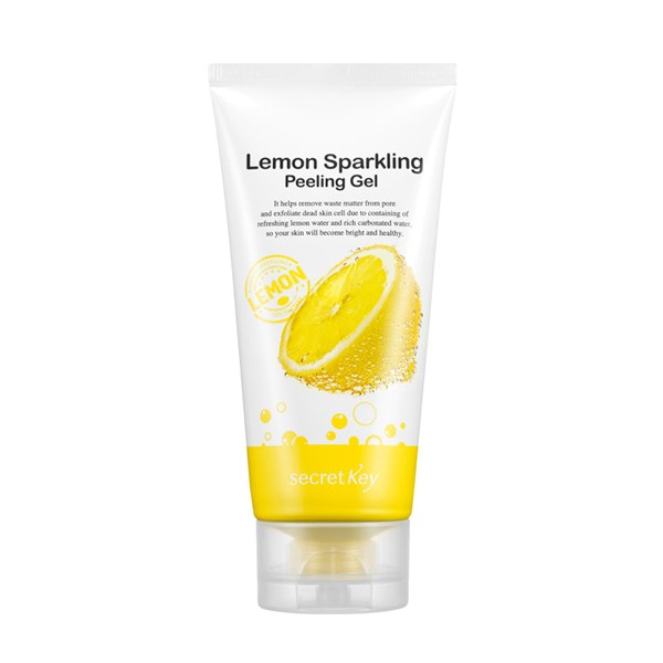 Лимонный пилинг - скатка Secret Key Lemon Sparkling Peeling Gel 120 мл