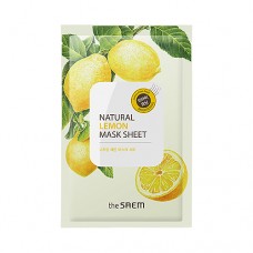 Маска тканевая The Saem с экстрактом лимона  Lemon Natural Mask Sheet