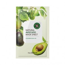 Маска Тканевая The Saem  с экстрактом авокадо  Avocado Natural Mask Sheet