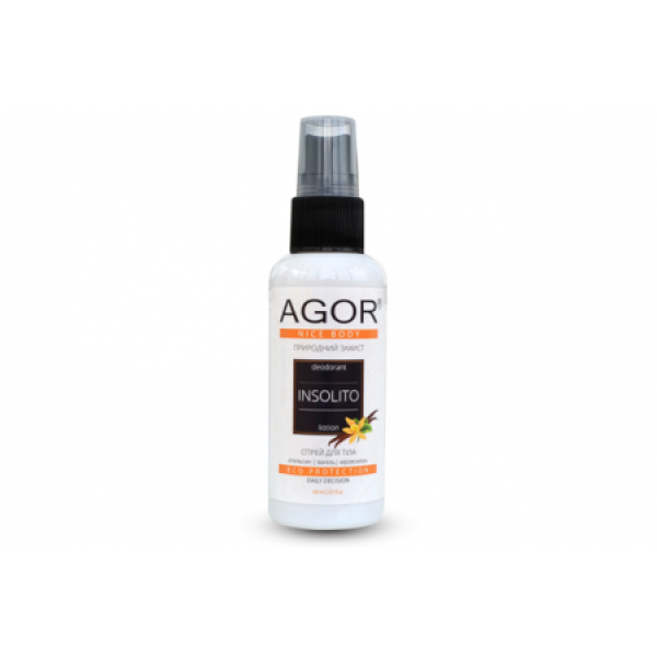Минерально-травяной дезодорант Agor Nice Body Insolito 60 мл.
