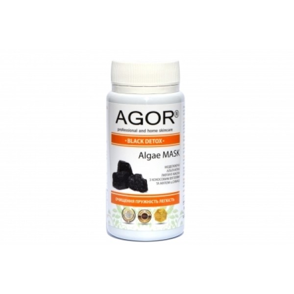 Альгинатная маска  Agor "Black Detox" Algae Mask 100 гр.
