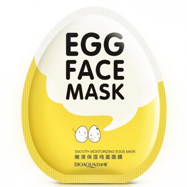 Увлажняющая яичная маска Bioaqua Egg Face Mask BQY2538 1шт.