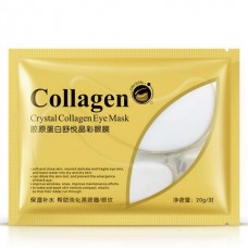 Гидрогелевые маски-патчи для глаз с коллагеном BIOAQUA crystal collagen eye mask, 2 патча  20 г