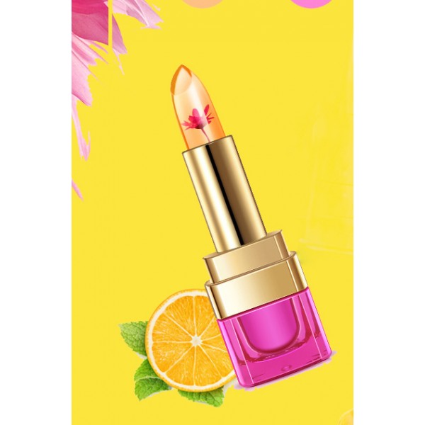 Желейная увлажняющая помада Bioaqua Jelly Temperature Change Lipstick - Lemon BQY6590-1