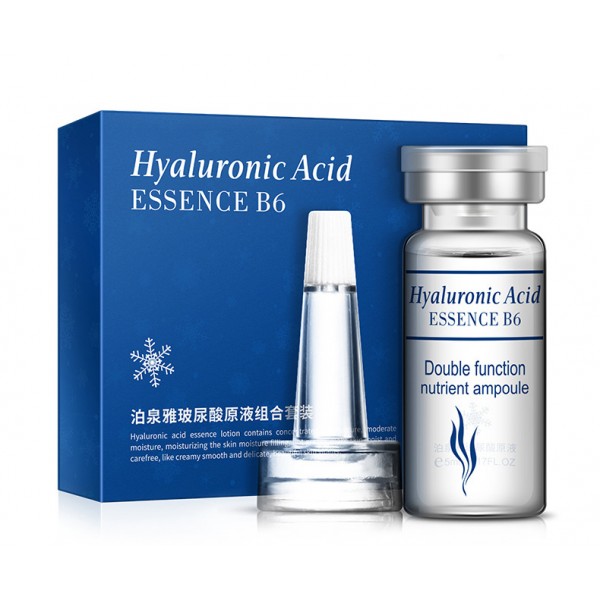 Гиалуроновая кислота BioAqua Hyaluronic Acid Essence B6, набор сывороток, 10 ампул