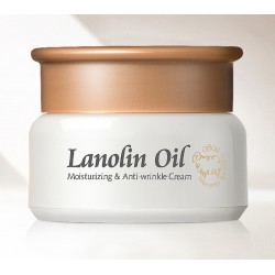 Крем для лица Laikou с ланолином Lanolin Oil Moisturizing&Anti-wrinkle cream  35 г