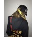 Стильная женская кепка - бейсболка V/Made B12207Y  Long ribbon- Black