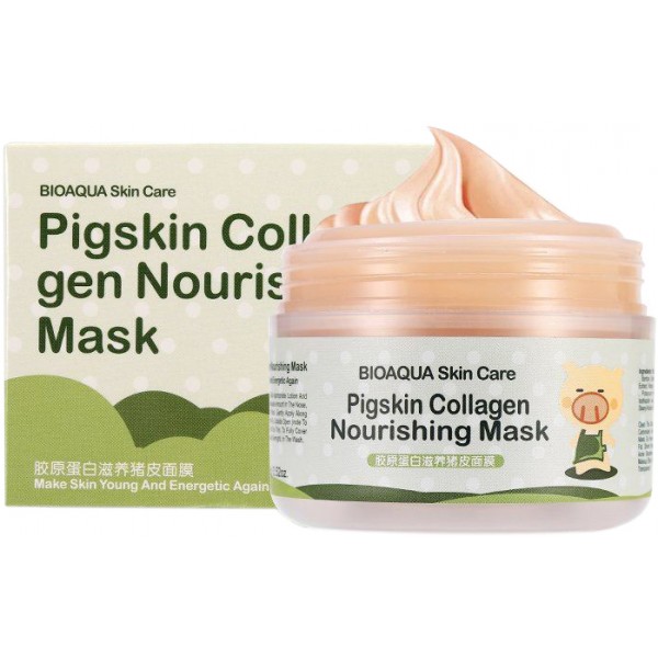 Питательная коллагеновая маска Bioaqua Pigskin Collagen, BQY0504 100 мл