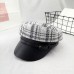 Женская кепи - кепка Squares White-Black chrm-4830-WB Бело-черная