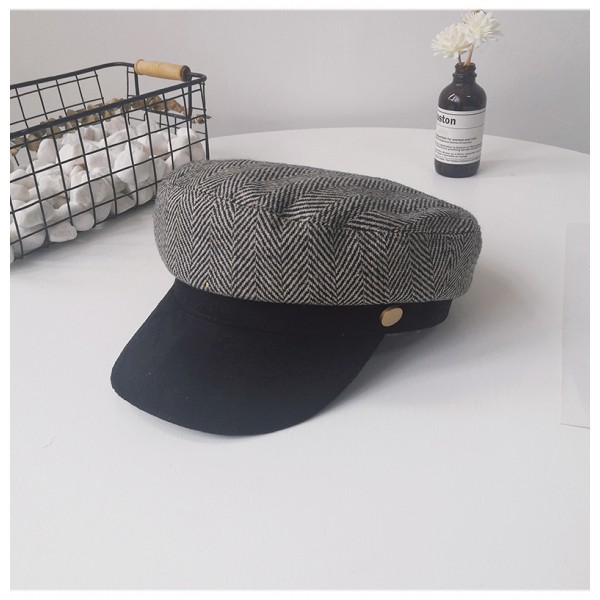 Женская кепи - кепка Retro Velour chrm-9930221 Grey