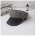 Женская кепи - кепка Retro Velour chrm-9930221 Grey