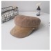 Женская кепи - кепка Retro Velour chrm-9930223 Коричневая