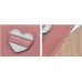 Компактный Женский кошелек Heart Y-2051 Розовый