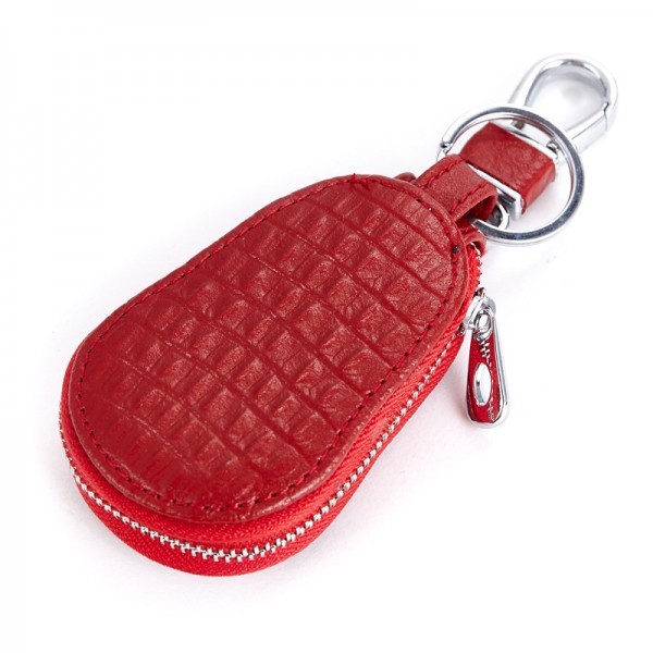 Ключница - чехол для автоключа Crocodile CL-036 Красная