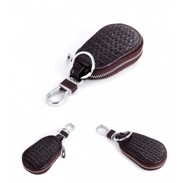 Ключница - чехол для автоключа Crocodile CL-036 Черная