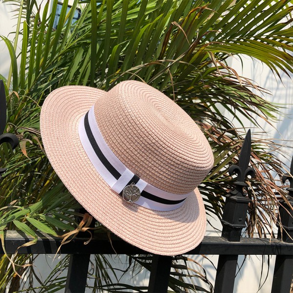 Женская шляпа - однотонная Tree Label chrm-B24316 Светло-розовый