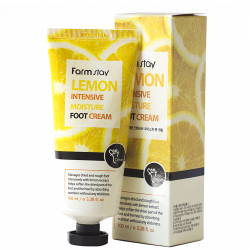Крем для ног с экстрактом лимона FarmStay Lemon Intensive Moisture Foot Cream 100 мл