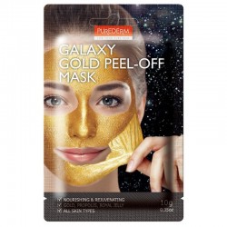 Маска-пилинг для лица "Золотая" Purederm Galaxy Gold Peel-Off Mask