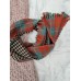 Теплый женский кашемировый шарф Line-B1749