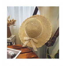 Кружевная соломенная шляпа Lace A5424710 - Beige