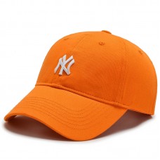 Кепка - бейсболка - NY R-016 Orange унисекс