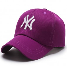 Кепка - бейсболка - NY R-002 Violet унисекс