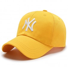 Кепка - бейсболка - NY R-002 Yellow унисекс