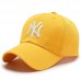 Кепка - бейсболка - NY R-002 Yellow унисекс