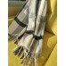 Теплый женский кашемировый шарф Y-746570 Black-Grey