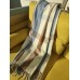 Теплый женский кашемировый шарф Y-746570 Blue-Brown