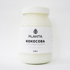 Кокосовое масло пищевое рафинированное Planta, 0.43 л