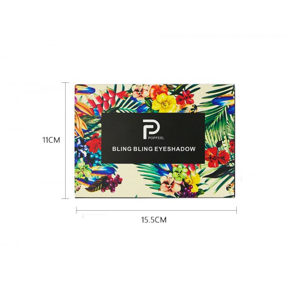 Профессиональная палетка теней 29 цветов POPFEEL Bling Bling Eyeshadow palette EP29-1