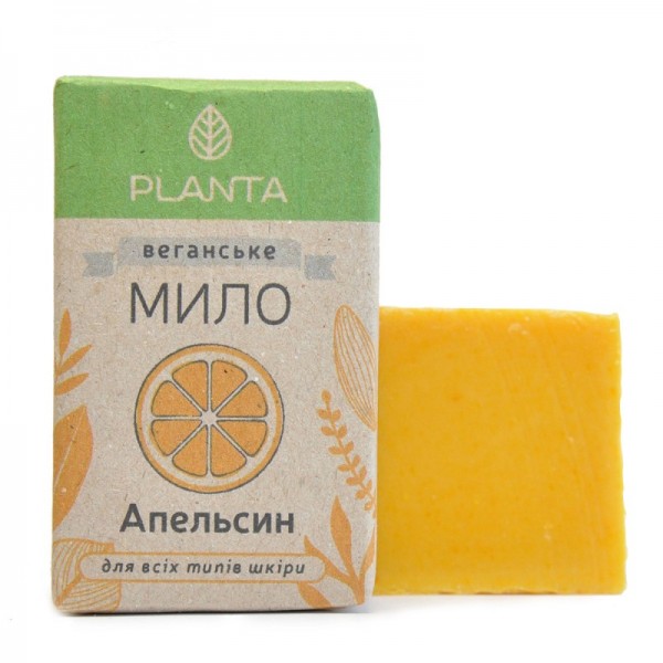 Натуральное мыло Planta Апельсин, 100 г