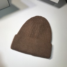 Женская теплая шапка -  Brown chrm-5117 Коричневая