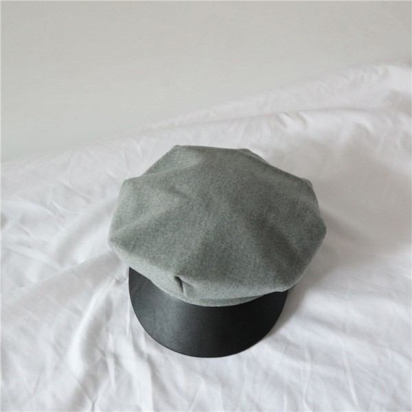 Женская кепка - кепи GREY chrm-A675 Серая