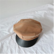Женская кепка - кепи BEIGE chrm-A674 Бежевая