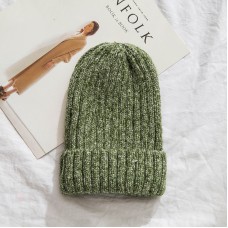 Женская теплая шапка GREEN chrm-MX038 Зеленая