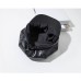 Женская кепка - кепи BLACK chrm-MX050 Черная Эко кожа