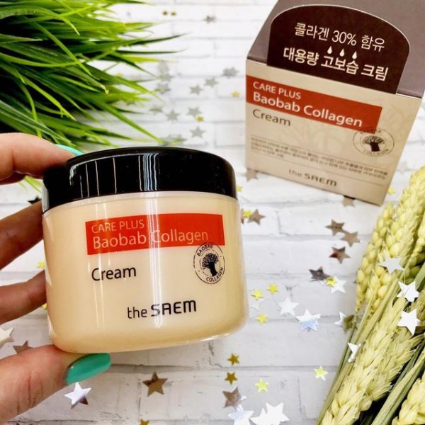 The Saem Care Plus Baobab Collagen Cream