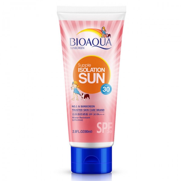 Защитный крем от солнца BioAqua Sun Screen 30+SPF PA+++ 80 мл.