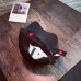 Женская кепка - бейсболка - PIXEL HEART- сердечко + бант Цвет:Black