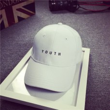 Стильная кепка YOUTH унисекс - White