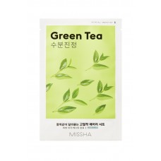 Тканевая маска для лица с экстрактом зеленого чая MISSHA Airy Fit Sheet Mask - Green Tea