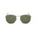Женские солнцезащитные очки Photometric Dark Green Lens -  №3548 Polygon Retro Style