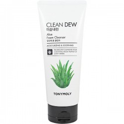 Пенка для умывания Tony Moly Clean Dew Foam Cleanser - Aloe 180 мл